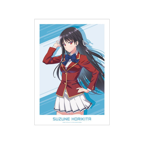『ようこそ実力至上主義の教室へ』堀北鈴音 A3マット加工ポスター【202609再販】