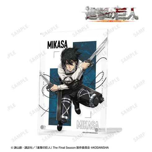 『進撃の巨人』ミカサ アクリルアートパネル【202608再販】