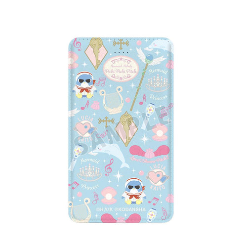 『ぴちぴちピッチ』モチーフ柄 モバイルバッテリー【202506再販】