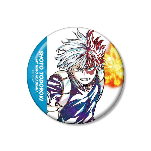 『僕のヒーローアカデミア』轟焦凍 Ani-Art 第5弾 100mm缶バッジ【202608再販】