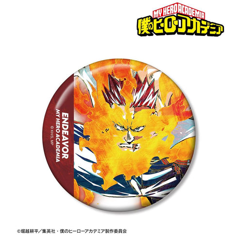 『僕のヒーローアカデミア』エンデヴァー Ani-Art 第5弾 100mm缶バッジ【202608再販】