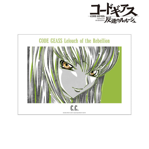 『コードギアス 反逆のルルーシュ』C.C. Ani-Art BLACK LABEL A3マット加工ポスター【202511再販】