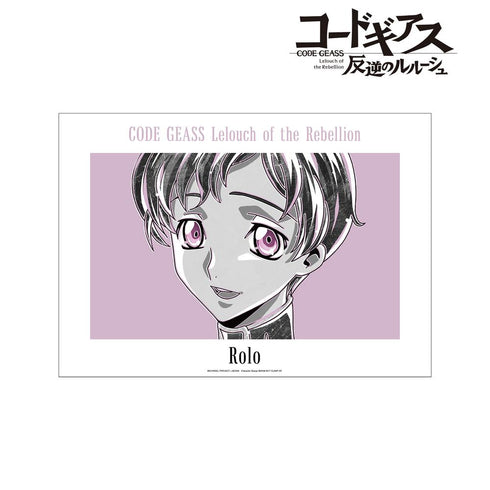 『コードギアス 反逆のルルーシュ』ロロ Ani-Art BLACK LABEL A3マット加工ポスター【202511再販】