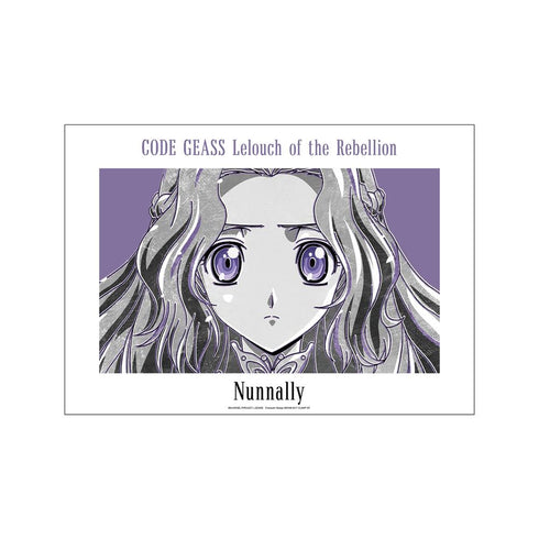 『コードギアス 反逆のルルーシュ』ナナリー Ani-Art BLACK LABEL A3マット加工ポスター【202511再販】