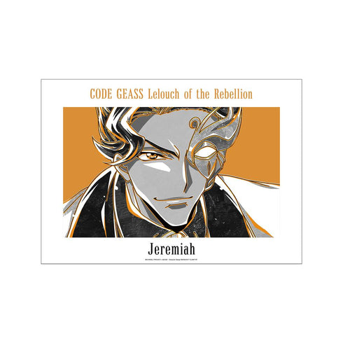 『コードギアス 反逆のルルーシュ』ジェレミア Ani-Art BLACK LABEL A3マット加工ポスター【202511再販】