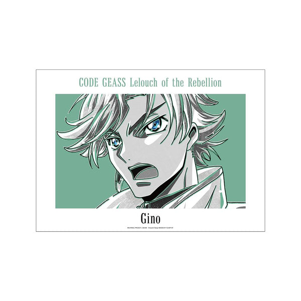 『コードギアス 反逆のルルーシュ』ジノ Ani-Art BLACK LABEL A3マット加工ポスター【202511再販】
