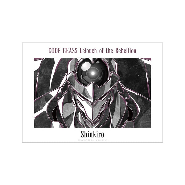 『コードギアス 反逆のルルーシュ』蜃気楼 Ani-Art BLACK LABEL A3マット加工ポスター【202511再販】