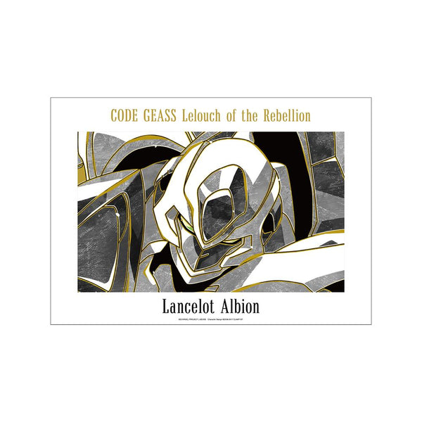 『コードギアス 反逆のルルーシュ』ランスロット・アルビオン Ani-Art BLACK LABEL A3マット加工ポスター【202511再販】