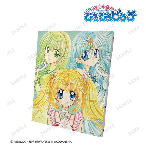 『ぴちぴちピッチ』七海 るちあ&宝生 波音&洞院 リナ 3巻表紙イラスト キャンバスボード【202512再販】