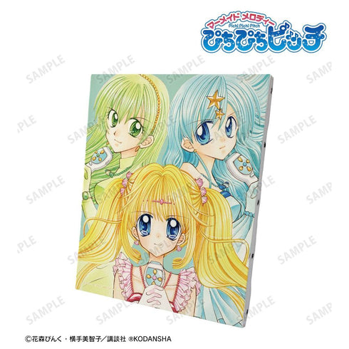 『ぴちぴちピッチ』七海 るちあ&宝生 波音&洞院 リナ 3巻表紙イラスト キャンバスボード【202606再販】