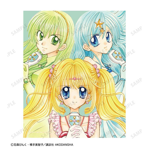 『ぴちぴちピッチ』七海 るちあ&宝生 波音&洞院 リナ 3巻表紙イラスト キャンバスボード【202512再販】