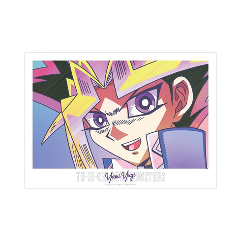 《遊戲王:決鬥怪獸》闇遊戯 Ani-Art 透明標籤 A3 霧面加工海報【202603 再版】