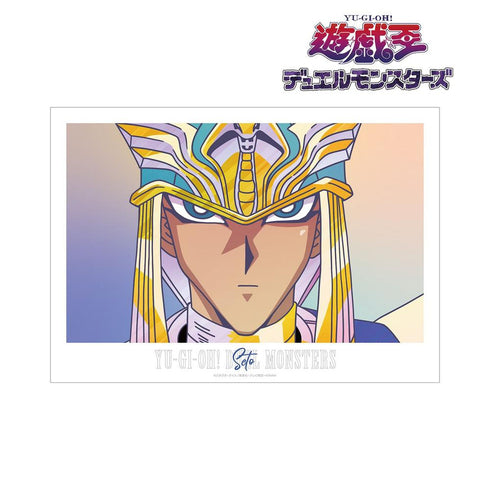 《遊戲王:決鬥怪獸》塞特 Ani-Art 透明標籤 A3 霧面加工海報【202603 再版】