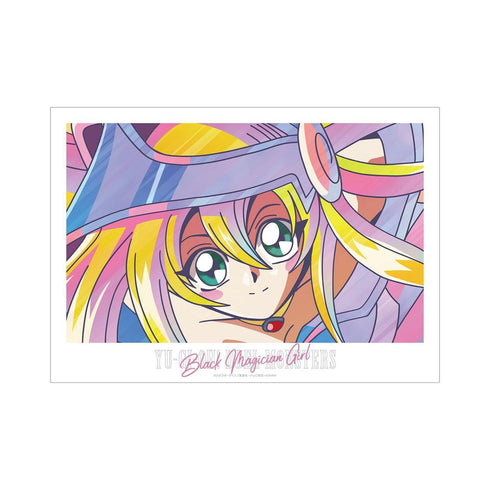 《遊戲王:決鬥怪獸》黑魔導少女 Ani-Art 透明標籤 A3 霧面加工海報【202603 再版】
