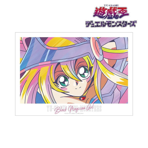 《遊戲王:決鬥怪獸》黑魔導少女 Ani-Art 透明標籤 A3 霧面加工海報【202603 再版】