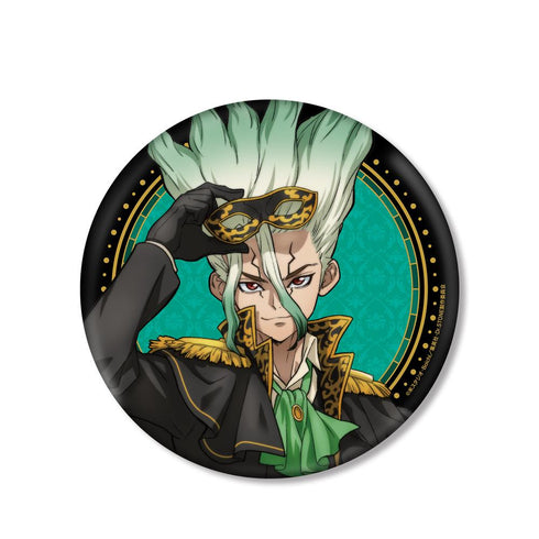 『Dr.STONE』描き下ろしイラスト 石神千空 怪盗団ver. BIG缶バッジ【202512再販】