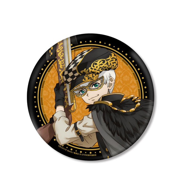 『Dr.STONE』描き下ろしイラスト 西園寺羽京 怪盗団ver. BIG缶バッジ【202512再販】
