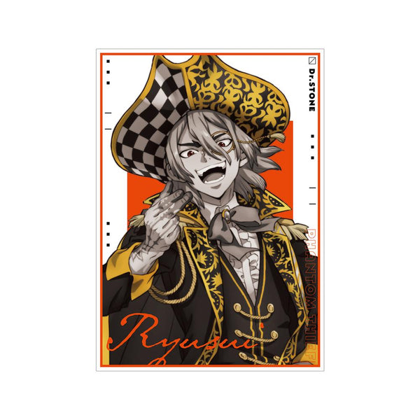 『Dr.STONE』描き下ろしイラスト 七海龍水 怪盗団ver. A3マット加工ポスター【202510再販】