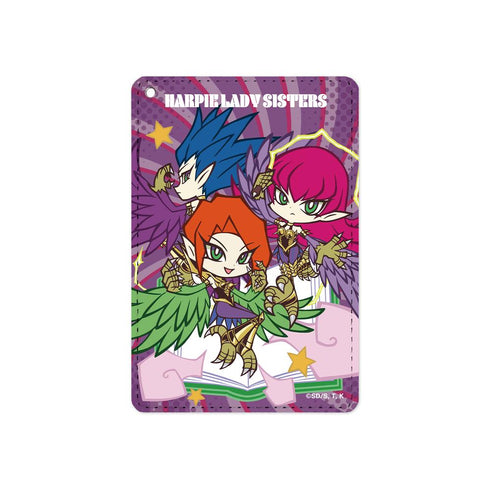 『遊☆戯☆王デュエルモンスターズ』ハーピィ・レディ三姉妹 トゥーン・ワールド テイストデフォルメ 第2弾 1ポケットパスケース【202412再販】
