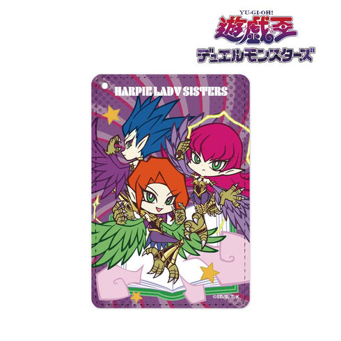 『遊☆戯☆王デュエルモンスターズ』ハーピィ・レディ三姉妹 トゥーン・ワールド テイストデフォルメ 第2弾 1ポケットパスケース【202510再販】