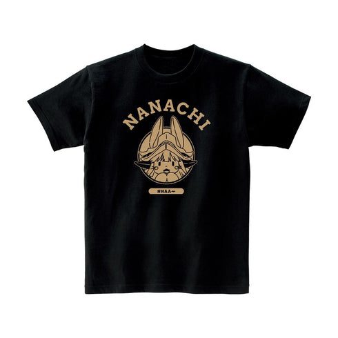 『メイドインアビス 烈日の黄金郷』ナナチ ちびキャラ カレッジTシャツメンズ【202507再販】