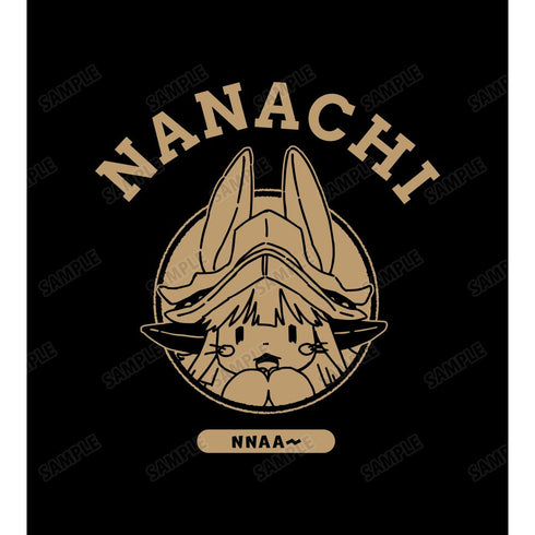 『メイドインアビス 烈日の黄金郷』ナナチ ちびキャラ カレッジTシャツメンズ【202512再販】