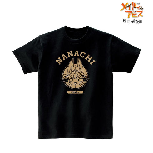 『メイドインアビス 烈日の黄金郷』ナナチ ちびキャラ カレッジTシャツレディース【202507再販】
