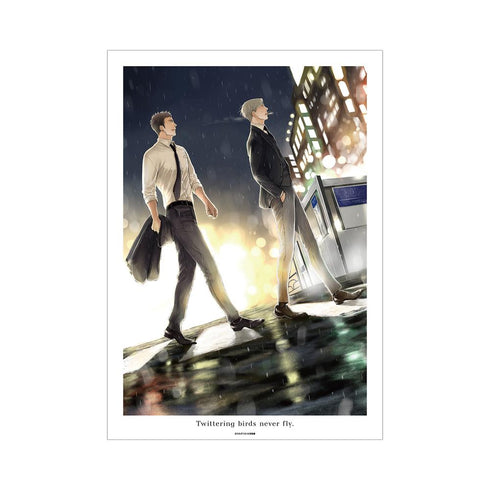 《鳴鳥不飛》A3霧面加工海報 ver.A【202409再版】