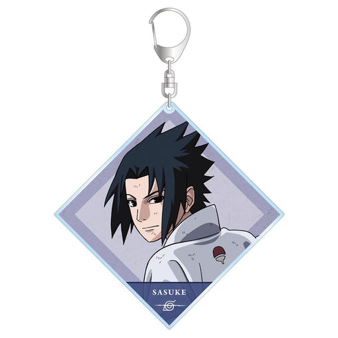 『NARUTO-ナルト- 疾風伝』描き下ろしイラスト うちはサスケ 戦う背中ver. BIGアクリルキーホルダー【202501再販】