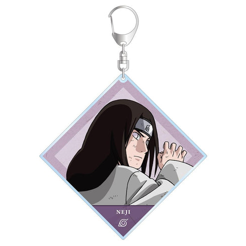 『NARUTO-ナルト- 疾風伝』描き下ろしイラスト 日向ネジ 戦う背中ver. BIGアクリルキーホルダー【202501再販】