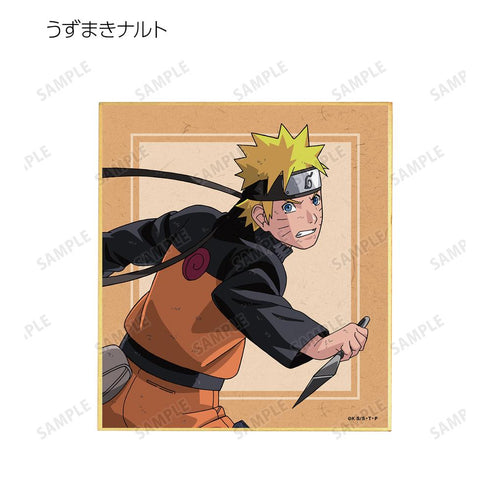 『NARUTO-ナルト- 疾風伝』描き下ろしイラスト 戦う背中ver. トレーディングミニ色紙(単位/BOX)【202501再販】