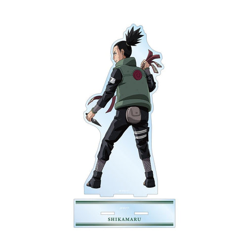『NARUTO-ナルト- 疾風伝』描き下ろしイラスト 奈良シカマル 戦う背中ver. 特大アクリルスタンド【202501再販】