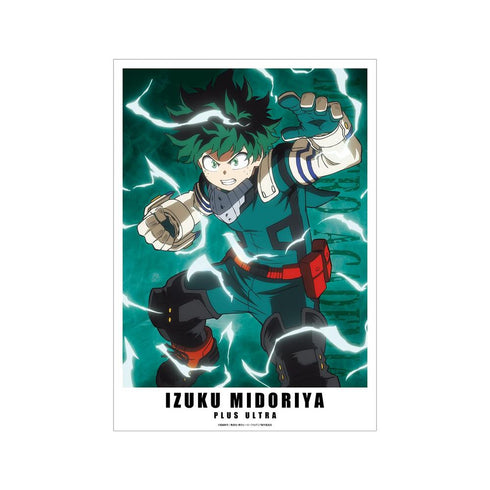 『僕のヒーローアカデミア』緑谷出久 A3マット加工ポスター【202608再販】