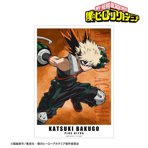 『僕のヒーローアカデミア』爆豪勝己 A3マット加工ポスター【202608再販】