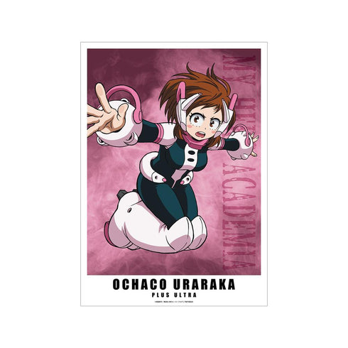 『僕のヒーローアカデミア』麗日お茶子 A3マット加工ポスター【202508再販】