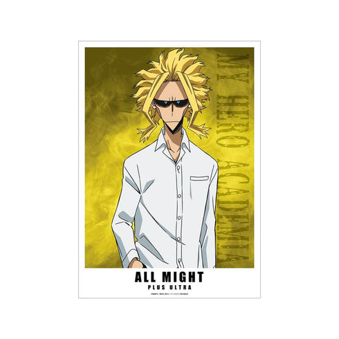 『僕のヒーローアカデミア』オールマイト A3マット加工ポスター【202608再販】