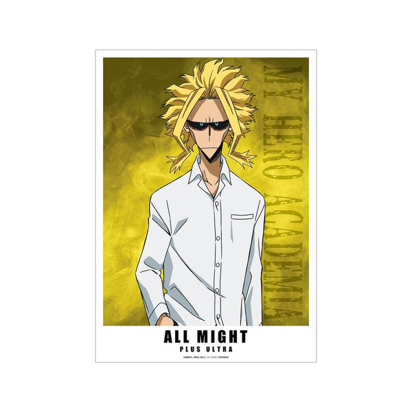 『僕のヒーローアカデミア』オールマイト A3マット加工ポスター【202608再販】