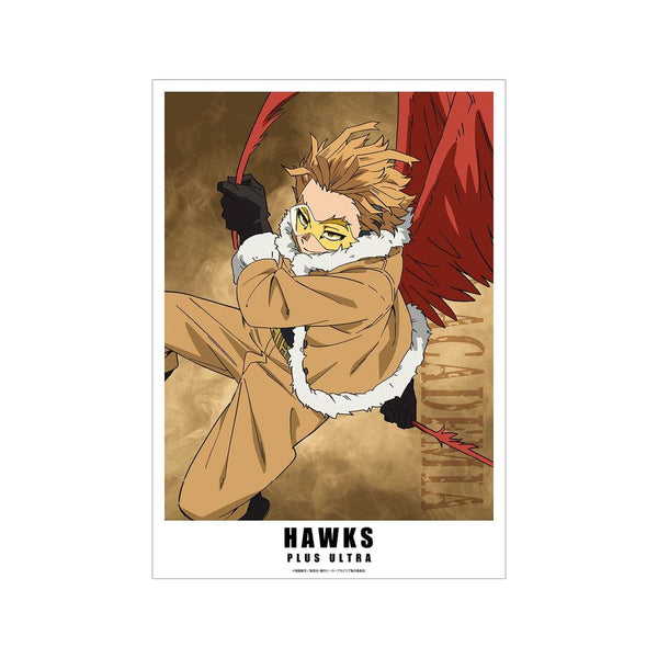 『僕のヒーローアカデミア』ホークス A3マット加工ポスター【202608再販】