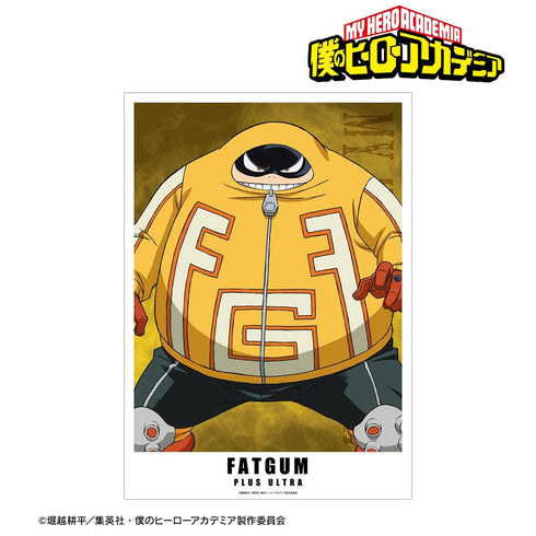 『僕のヒーローアカデミア』ファットガム A3マット加工ポスター【202608再販】