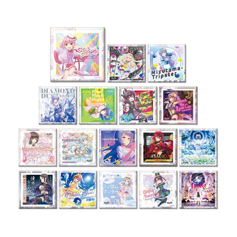 『オンゲキ bright MEMORY』トレーディング オンゲキ スクエア缶バッジ vol.2(単位/BOX)【202510再販】