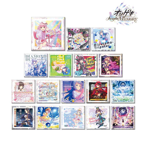 『オンゲキ bright MEMORY』トレーディング オンゲキ スクエア缶バッジ vol.2(単位/BOX)【202510再販】