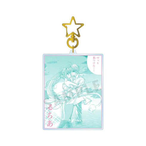 『ぴちぴちピッチ』七海 るちあ&堂本 海斗 原作コマ BIGアクリルキーホルダー ver.B【202408再販】