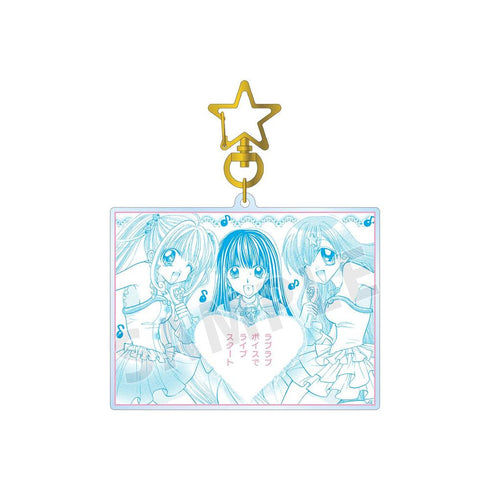 『ぴちぴちピッチ』七海 るちあ&宝生 波音&洞院 リナ 原作コマ BIGアクリルキーホルダー ver.B【202606再販】