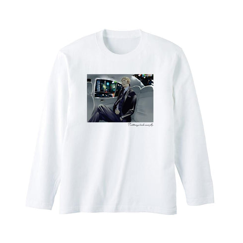 『囀る鳥は羽ばたかない』ロングTシャツユニセックス【202507再販】