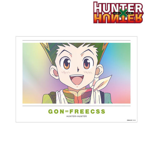 『HUNTER×HUNTER』ゴン Ani-Art clear label 第2弾 A3マット加工ポスター【202508再販】