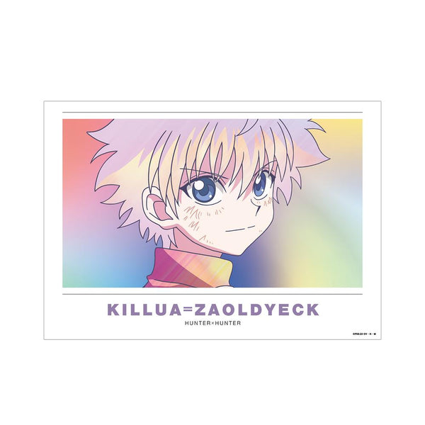『HUNTER×HUNTER』キルア Ani-Art clear label 第2弾 A3マット加工ポスター【202508再販】