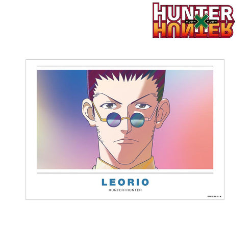 『HUNTER×HUNTER』レオリオ Ani-Art clear label 第2弾 A3マット加工ポスター【202508再販】
