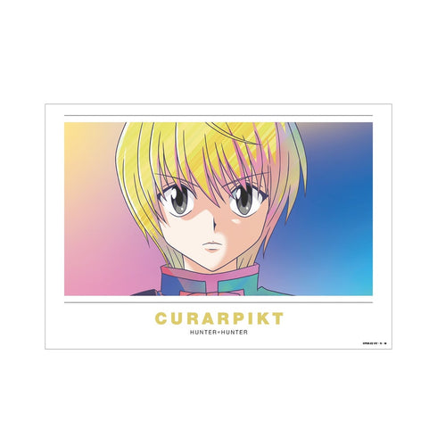 『HUNTER×HUNTER』クラピカ Ani-Art clear label 第2弾 A3マット加工ポスター【202609再販】