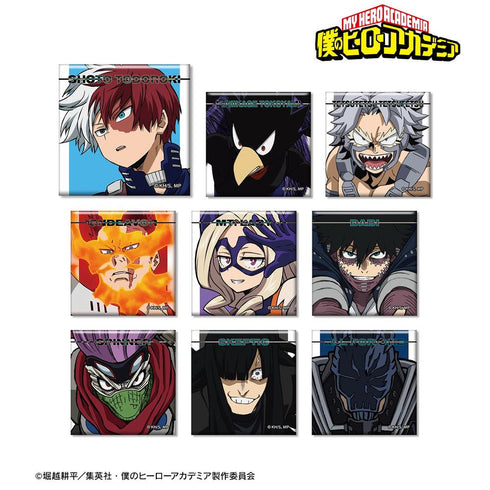 『僕のヒーローアカデミア』トレーディングスクエア缶バッジ ver.D(単位/BOX)【202603再販】