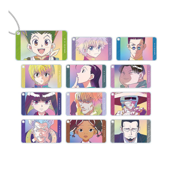 『HUNTER×HUNTER』トレーディング Ani-Art clear label 第2弾 スクエアアクリルキーホルダー(単位/BOX)【202508再販】